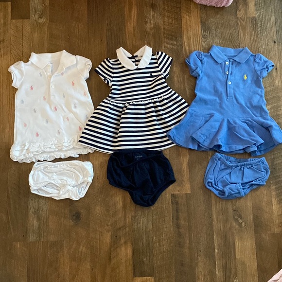 Ralph Lauren Other - Ralph Lauren Baby Girl Dresses 3 months. Lot of 3. Like new!